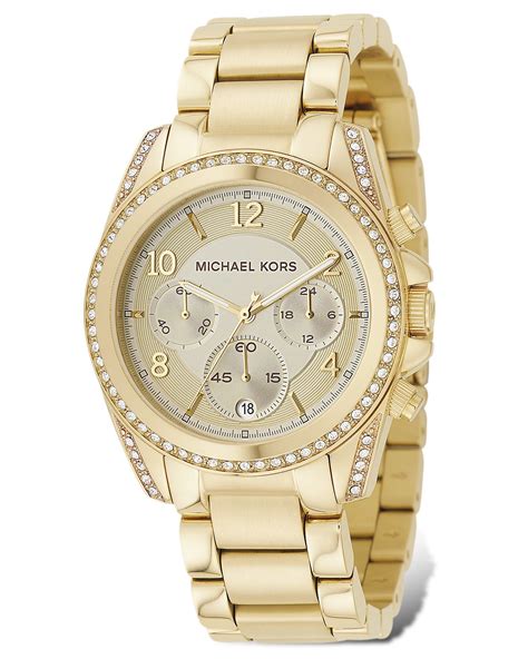 bone colored michael kors watch|Michael Kors gold watch price.